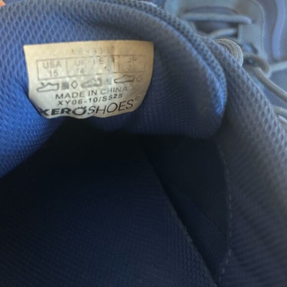 Xero 360 Barefoot Sneaker Barefoot Minimal Athletic Cross Training Men's Blue 15 - Picture 5 of 6